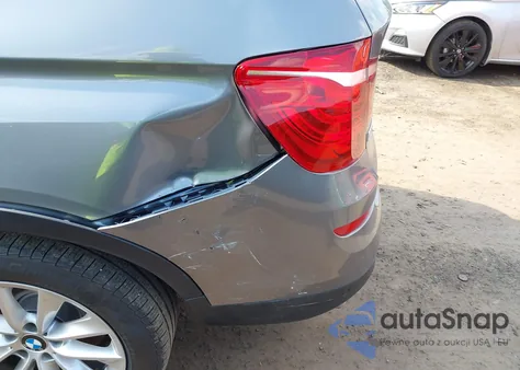 2017 BMW X3 xDrive28I из США, поврежденный, VIN 5UXWX9C36H0W74972